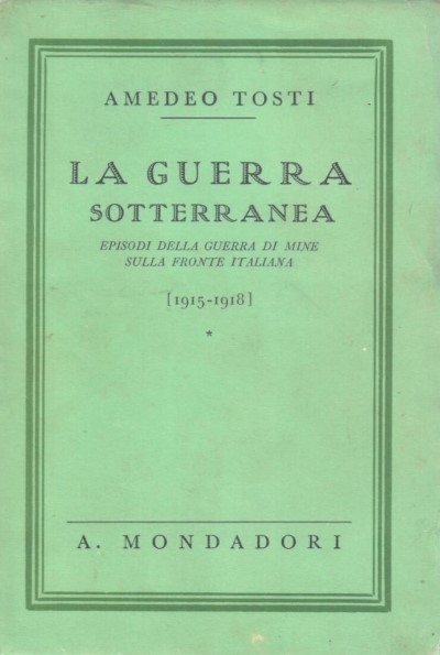 La Guerra Sotterranea Libreria Militare Ares