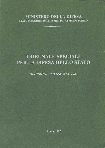 Tribunale speciale per la difesa dello stato 1941