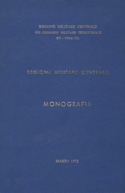 Regione militare centrale. monografia