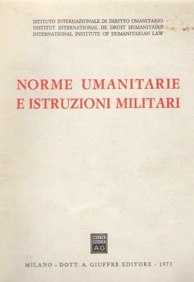 Norme umanitarie e istruzioni militari