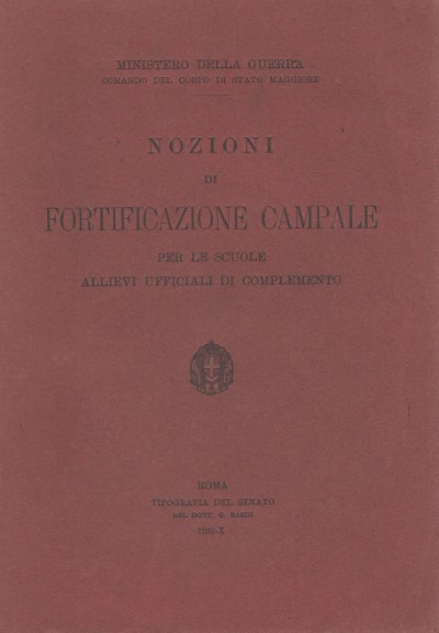 Nozioni di fortificazione campale